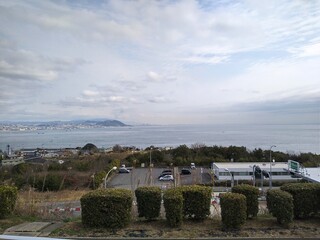瀬戸内海を望む