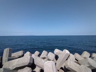瀬戸内海を望む