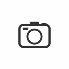 camera icon on white background