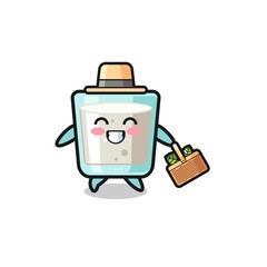 milk herbalist character searching a herbal