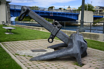 anchor on the bridge © Randal