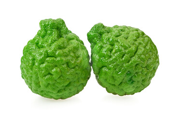 bergamot isolated on whtie background
