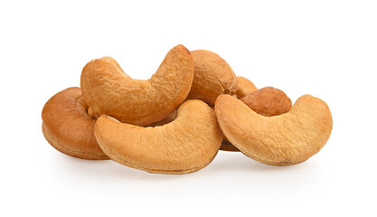 cashew nut isolated on white background