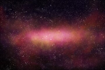 Obraz na płótnie Canvas red galaxy