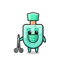 surgeon popsicles mascot character