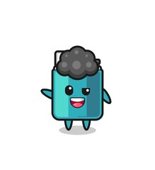 lighter character as the afro boy