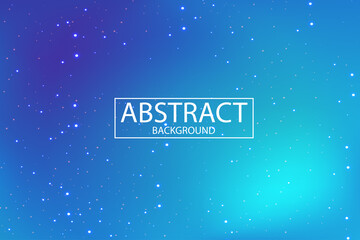 Abstract bright glitter blue background - Vector Illustration
