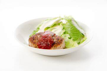 手作りハンバーグ