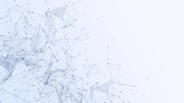Elegant corporate plexus background with connected lines and dots