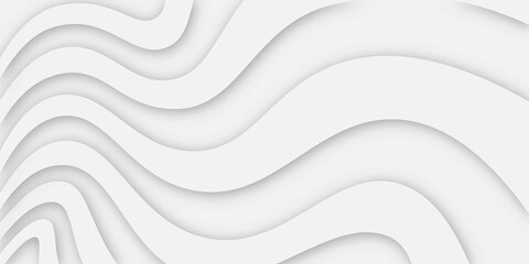 Abstract background with waves. Abstract soft white background with waves, textured Papercut. Abstract papercut and multi layer cutout geometric pattern on vector,