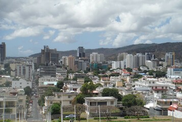 Obraz premium city skyline