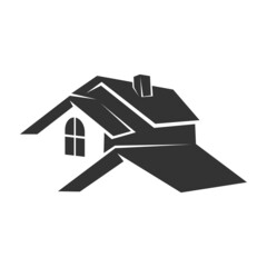 Real estate modern icon Illustration Brand company