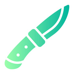 knife gradient icon