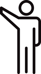 people arrow icon
