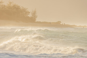 Life Style scene taken from Makena beach, Maui, Hawai 2022, january. 