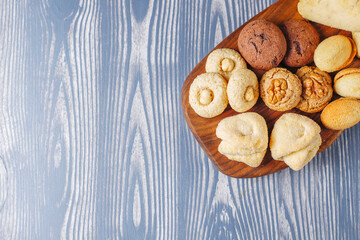 Homemade fresh delicious cookies.