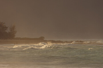 Life Style scene taken from Makena beach, Maui, Hawai 2022, january. 