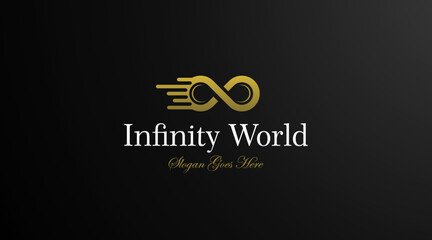 Infinity Logo Design Concept Vector. Elegant Logo Design Concept for Infinity Logo Template