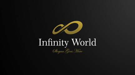 Infinity Logo Design Concept Vector. Elegant Logo Design Concept for Infinity Logo Template