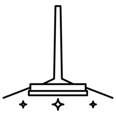 Mopping the floor icon