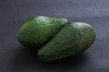 Fresh ripe green organic exotic avocado