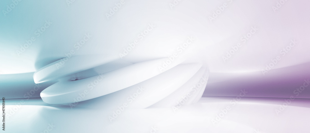 Poster modern interior design architecture background - 3d rendering
