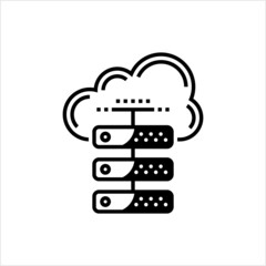 Cloud Database Icon M_2112001