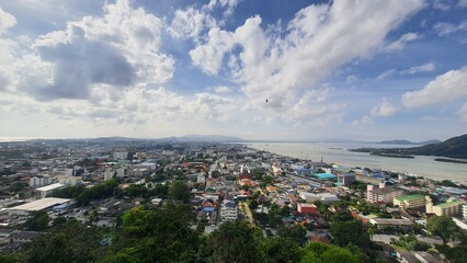 Fototapeta premium panorama of the city