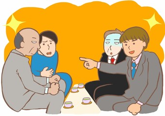 大人の発達障害　仕事の打ち合わせで空気の読めない発言をする男性