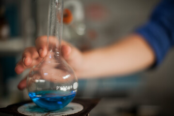 Children at school studying in a classroom. learning in elementary education program class.