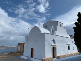 Eglise à Milos, Cyclades