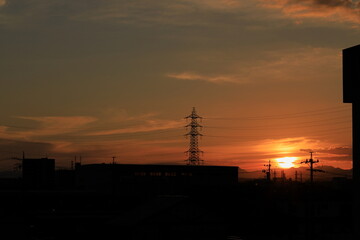 沈む光、陰る景色