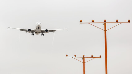 airplane in the airport