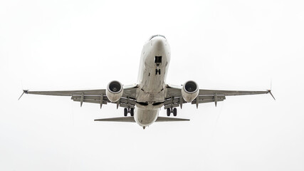 airplane isolated on white background