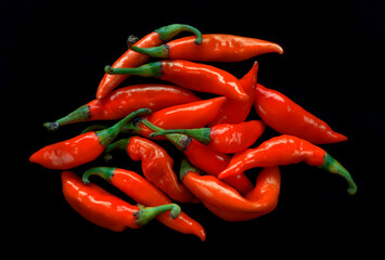Red hot peppers