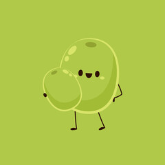 Olive vector. Olive character design. wallpaper.