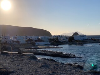 Apollonia, village à Milos, Cyclades