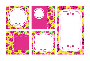 SNSテンプレートデザイン