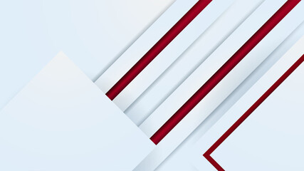 Modern Light white red Colorful abstract Design Banner