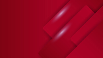 Modern Light red Colorful abstract Design Banner