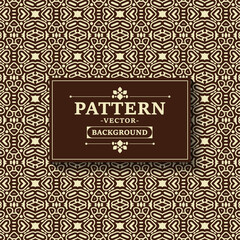 Seamless abstract pattern in oriental style