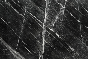 Black and white marble stone wall or floor texture background 