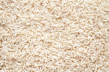 Organic raw rice texture can be use as background 