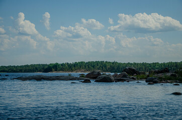 lake and sky
