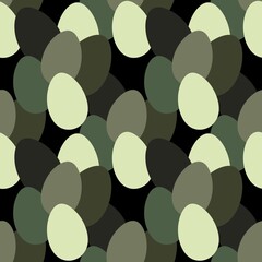 Easter seamless pattern with eggs for wallpaper and fabrics and textiles and packaging and gifts 