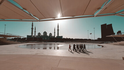 Abu Dhabi mosque 