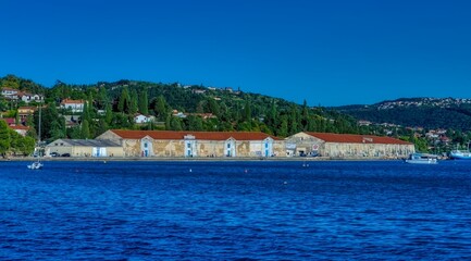 Obraz premium View to the Quay wall Portoroz