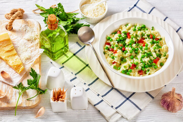 Risi e Bisi, Venetian Risotto with Spring Peas