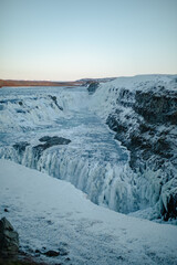 Gullfoss, waterfall, iceland