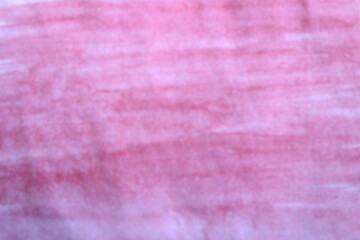 Blurred texture of watercolor paint painted on white paper.